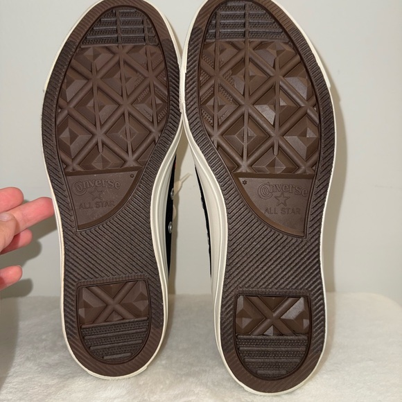 Converse Black Sneakers with Cherry Design - Picture 3 of 4